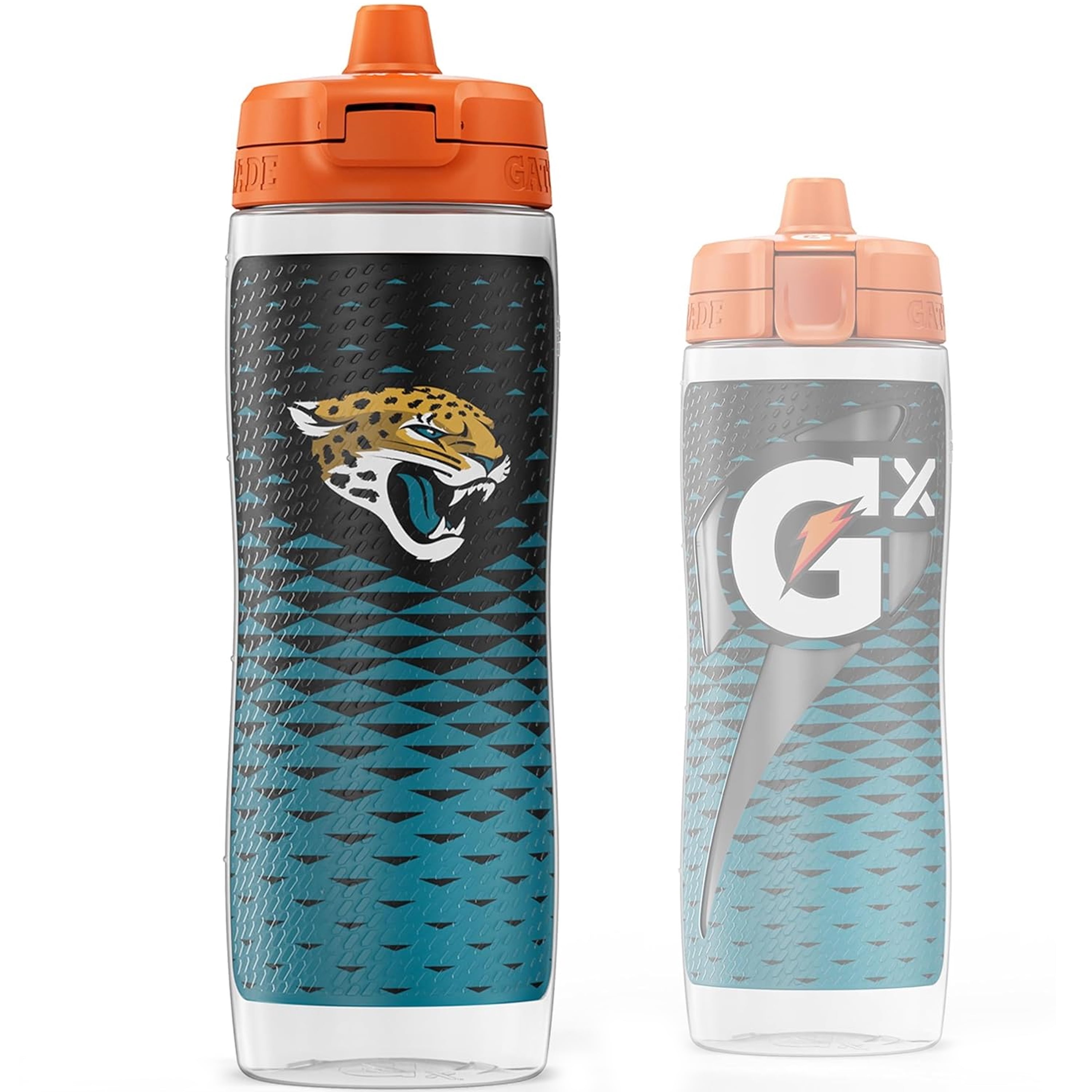 Gatorade Gx Jacksonville Jaguards NFL 30 fl oz Water Bottle & Sports Towel Bundle