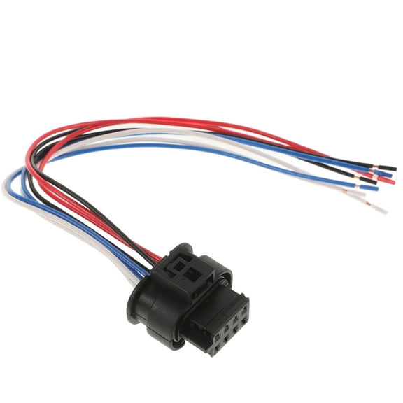 OATIPHO Automotive Brake Light Wiring Harness Plug 8 Pin Black ABS with Waterproof Design