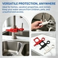 thumbnail image 5 of Adjustable Faucet Handle Restraint Lock, Dienrx Faucet Water Control Limiter, Tool-Free Barrier For Kitchen Sink & Bathroom Vanity Faucets, 5 of 9