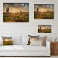 thumbnail image 4 of Designart "Standing Stones Ancient Guardians" Landscapes Print on Natural Pine Wood, 4 of 5