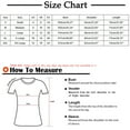 thumbnail image 3 of Tops for Women Trendy Small Items Athletic Glitter Foam Medium Workout Shirts Women Low Cut Ladies Tops V Neck Long Sleeve Dark Blouse Long Sleeve Summer plus Size for Summer Loose Short Grey 2XL, 3 of 6