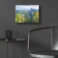 thumbnail image 5 of Epic Art 'Blue And Yellow Flower Field' by Carol Rowan, Acrylic Glass Wall Art, 16"x12", 5 of 8