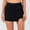Black, variant on KIHOUT Plus Size Skirt For Women Women's Fake Two-piece Running Casual Summer Sports Exercise Cycling Shorts Gym Yoga Slit Tennis Skirt (with Pockets)