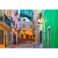 thumbnail image 3 of Mahan, Kathy 18x13 Black Modern Framed Museum Art Print Titled - Colorful Street II, 3 of 5