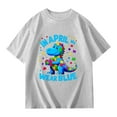 thumbnail image 6 of shoper Autism Awareness Shirt for Kids Autism Support Tee Causal Short Sleeve Tops Back To School Shirt Boys and Girls Grey 120, 6 of 8