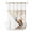 Pink Blue Light Beige, variant on No Hook Birds Floral Shower Curtain with Snap in Liner Set, Farmhouse Country Pink Flower Leaf Wood Grain Waterproof Bathroom Curtains with See Through Top Window, Hotel Style Small 36 x 78 Inch