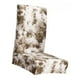 thumbnail image 4 of Cubierta de Taburete de Silla, con Respaldo Bajo Corto Spandex Trasera 45-55 Soledad Fundas de asiento de silla de comedor, 4 of 10