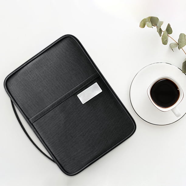 Bolsa de pasaporte de viaje multifuncional, bolsa para tarjetas, bolsa portátil para documentos de viaje, bolsa para pasaporte, almacenamiento de tela
