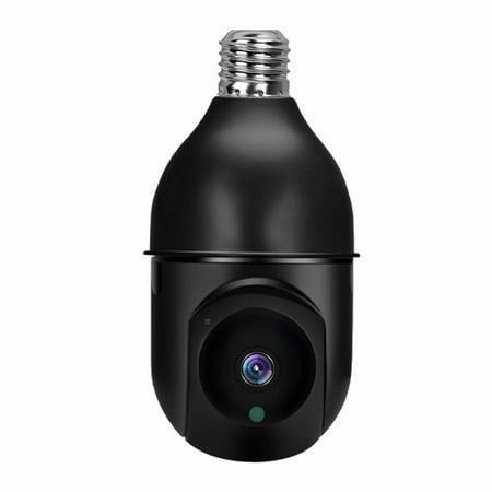 

lulshou New E27 Bulb Camera 1080p Mobile Phone Wireless WiFi Network Home Camera 360 ° Infrared Night Vision Mobile Monitoring Monitor Two-way Voice Call