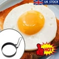 thumbnail image 3 of Non-Stick Egg Rings Frying Egg Pancake Burger Mold Poach Anti-Scald Brush New S4, 3 of 9