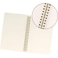 thumbnail image 3 of 50 Feuilles Blanches, Ensemble de 4 Carnets Classiques A5 avec Reliure Double Spirale, 3 of 5