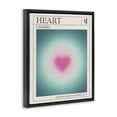 thumbnail image 3 of Stupell Industries Heart Chakra Meditation Spiritual Painting Black Floater Framed Canvas Art Print Wall Art, 25 x 31, 3 of 9