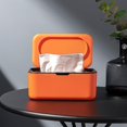 thumbnail image 1 of Creativity Wet Tissue Box Flip-top Napkin Storage Case For Living Room, 1 of 2