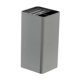 thumbnail image 3 of Escurridor de cubiertos, organizador de almacenamiento para la puerta de la cocina, caja para cubiertos de encimera, gris, 3 of 9
