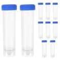 thumbnail image 1 of BRIGHTFUFU 50 Uds. Tubos de centrífuga de plástico, tubos de centrífuga de laboratorio, tubos de centrífuga a escala con tapas de rosca, 1 of 7