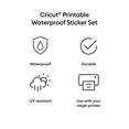 thumbnail image 3 of Cricut® Printable Waterproof Sticker Set, 3 of 7