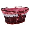 thumbnail image 1 of Cesta de mimbre Cesta de regalo Cesta de picnic Cesta de dulces Cesta de almacenamiento Afortunado Sencillez, 1 of 5