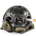 thumbnail image 3 of Cenicero de tortuga para cigarrillos Cenicero de tortuga Decoración artesanal creativa TUNC Sencillez, 3 of 5