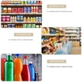 thumbnail image 6 of 12 Pcs T-shaped Partition Commodity Dividers Clear Shelves Drawer Organizer Shelf Acrylic, 6 of 6