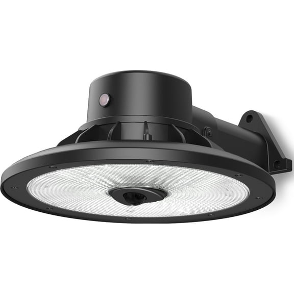 Hyper Tough 5000 Lumens Hardwired Outdoor LED Area Light with Motion Detection and Dusk till Dawn