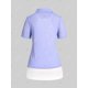 thumbnail image 3 of Conjunto Camiseta Talla Extra Camisola Drapeado Rosegal  Camisetas tallas grandes, 3 of 5