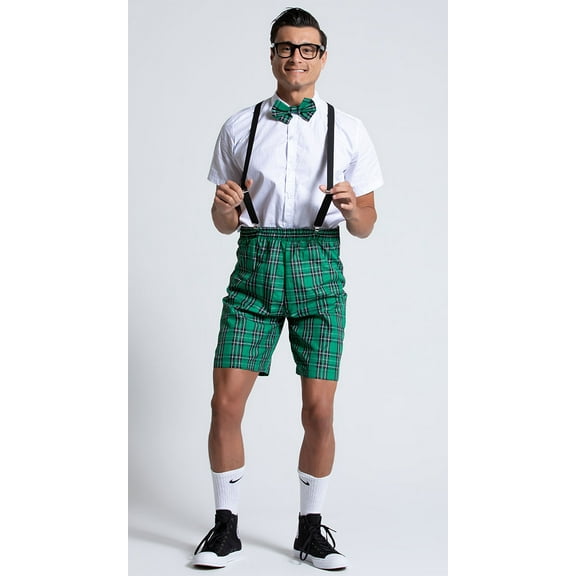 Music Legs Men's Classroom Nerd Costume, Men's Nerd Costume