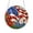 Clear#028, variant on Acrylic Puzzle Suncatcher Window Hanging American Flag Design Sun Catcher Light Refractor Decor for Home Office Classroom Kids Room 7.4 Inch