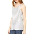 thumbnail image 2 of Bella Ladies Flowy Racerback Tank, S, Teal, 2 of 3