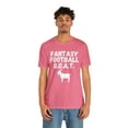 thumbnail image 4 of Funny Fantasy Football GOAT Shirt, Funny Fantasy Football Guru T-Shirt, 4 of 12