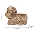 thumbnail image 3 of HuiXinOu Highland Cow Planter, Simulated Animal Design, Cute Flower Pot for Succulents, Small Plants, Home, Garden, Desk Decoration, 3 of 5