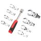 thumbnail image 1 of Swing-Head Replaceable Ratchet Wrench is Combined with A Swing Wrench to Rotate the Ratchet Gear Wrench By 180 Degrees, 1 of 5