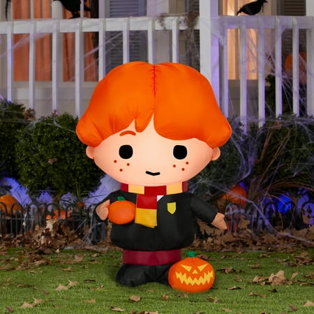 Gemmy Airblown Inflatable Ron W/Jols Wb, 3 Ft Tall, Multi