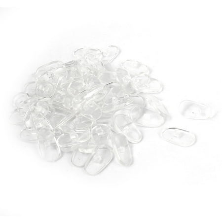 pads nose 8mm eyeglasses pairs oval silicone sunglasses shape clear