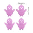 thumbnail image 3 of Mbvtdt Easter Chicken Felt Cutlery Holder Bag,Set of 4,Happy Easter Tableware Accessory,Knife and Fork Organizer for Birthday Banquet or Party, 3 of 6