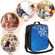 thumbnail image 5 of Disketp Blue Christmas With Snowflakes Bolsa Térmica Estampada para Almuerzo, Lonchera para Hombres y Mujeres Adultos, 5 of 7