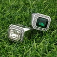 thumbnail image 2 of QQTDFG Rock Mens CZ Simulated Onyx Sapphire Stone Ring Stainless Steel Size 7-13 Gift-10-Green, 2 of 8