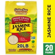 Golden Star Thai Hom Mali Jasmine Rice, 20 lbs