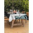 thumbnail image 3 of Outdoor Table Cloth with Umbrella Hole and Zipper, Puerto Rico Flag Waterproof Rectangle Tablecloth 54"x80", Modern Art Palm Tree American Flags Washable Table Cover for Outside Party Patio Picnic, 3 of 8