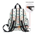 thumbnail image 5 of FORMRS School Backpack with Front Zippered Pocket 12" Student Travel Daypack, Green Geometric Pattern, 5 of 6