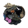 thumbnail image 2 of Decoraciones de acuarios, ornamentación del acuario, decoración del hogar, pescado, estanque de jardín, estatua, artesanías, cavidad de roca, casa, de, 2 of 9