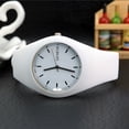 thumbnail image 2 of NovaStitch Watches for Women Sport Watch Candy Color Silicone Band Casual Quartz Analog Luminous for Daily Wear Birthday Gift - White, 2 of 5