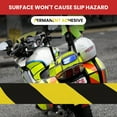 thumbnail image 6 of T.R.U. SST-618C Black & White Hazard Warning Safety Stripe Tape: 6" in. wide x 18 yds., 6 of 6