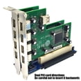 thumbnail image 2 of PCI-E a Tarjeta Adaptadora PCI PCIE a 2 Ranura PCI Compatibilidad con Tarjeta de Captura Tarjeta Golden Tax Tarjeta de Sonido Tarjeta de Puerto Paralelo, 2 of 10