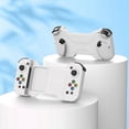 thumbnail image 3 of Controlador inalámbrico de juegos Likrtyny Para teléfono compatible con Bluetooth Para NS Switch/PS4 blanco, 3 of 5