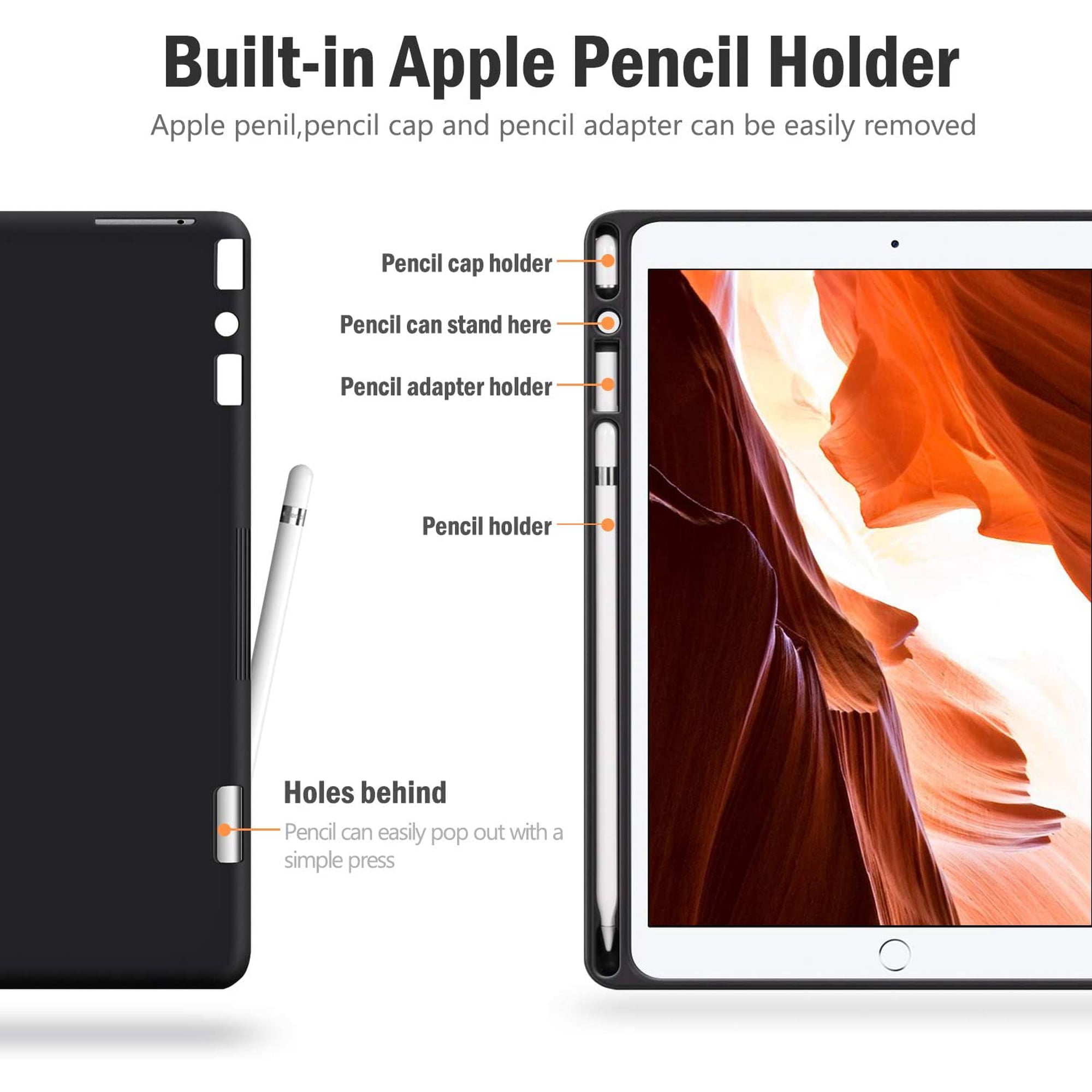 Coque Protection ProCase Pour IPad Air 2 9.7" - Modèles A1566/A1567 | Housse Étui Mince Et Léger - Marine