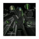 thumbnail image 4 of Guantes Protección Para Moto Pantalla Táctil Antideslizante Negro/Verde  talla XL, 4 of 6