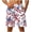 Red, variant on Men's Independence Day Graphic Swim Shorts Casual Athletic Shorts Quick Dry Water Resistant Fabric Adjustable Drawstring Elastic Waist Beach Board Shorts Red XL