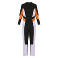 thumbnail image 5 of Yeahdor Womens Full Body One Piece Wetsuit Rash Guard Swimsuit Surfing Diving Suit Purple L, 5 of 7