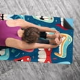 thumbnail image 5 of Tiny Teeth Gym Towels with Storage Bag, 72.8"x26.8", Suitable for Yoga, Pilates, Fitness, etc. - Yoga Towel Set for Ultimate Workout Comfort, 5 of 6