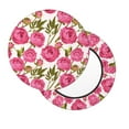 thumbnail image 2 of Rateoe Rose Flowers Pattern Round Bar Stool Seat Covers,Washable Stool Cushion Slipcover Elastic Bar Chair Covers for 12-14 Inch Chair -14 inch, 2 of 7